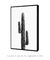 Quadro Decorativo Cactus BW - loja online