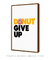 Quadro Decorativo Donut Give Up na internet