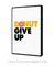 Quadro Decorativo Donut Give Up - comprar online