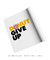 Quadro Decorativo Donut Give Up - loja online