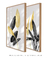 Quadro Decorativo Dupla-Bird-of-Paradise-Plant-BWG - THECORE