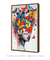 Quadro Decorativo Gueixa Borboletas - comprar online