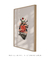 Quadro Decorativo Heart Paint Flower - loja online