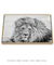 Quadro Decorativo Lion in the Wind - THECORE