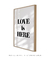 Quadro Decorativo Love Is Here - loja online