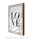 Quadro Decorativo Love - comprar online
