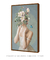 Quadro Decorativo Mulher Flores - comprar online