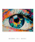 Quadro Decorativo Olho Colorido - THECORE