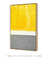 Quadro Decorativo Paint Yellow Gray