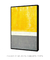 Quadro Decorativo Paint Yellow Gray na internet