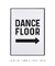 Quadro Decorativo Pista de Dança Direita - comprar online