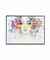 Quadro Decorativo Splash Paint Woman