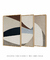Quadro Decorativo sTriplo Soft Curves - comprar online