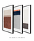 Quadro Decorativo Triplo Sand Tones - comprar online