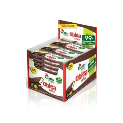 Oblea Gallo De Arroz X 24 Unidades