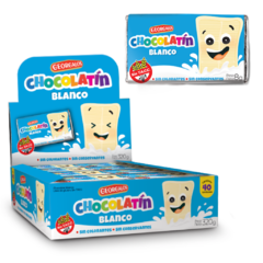 Chocolatin Georgalos x 40 Unidades Blanco