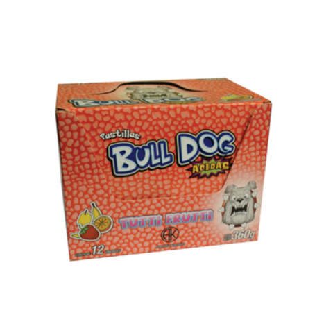 Pastilla Bull Dog - Caja X 12 Unidades Tutti Fruti