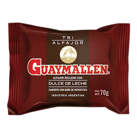 Alfajor Triple Guaymallen X 24 Unidades Negro