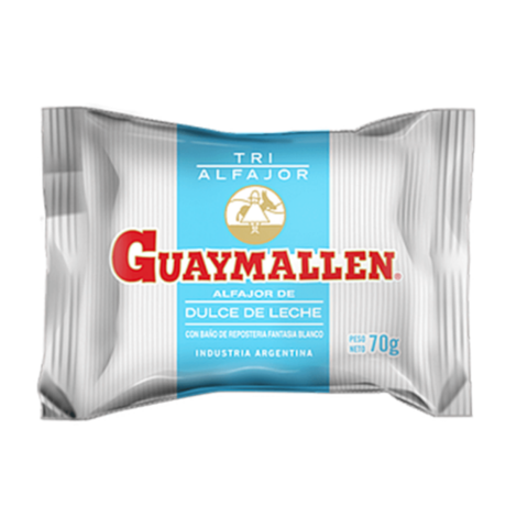 Alfajor Triple Guaymallen X 24 Unidades Blanco