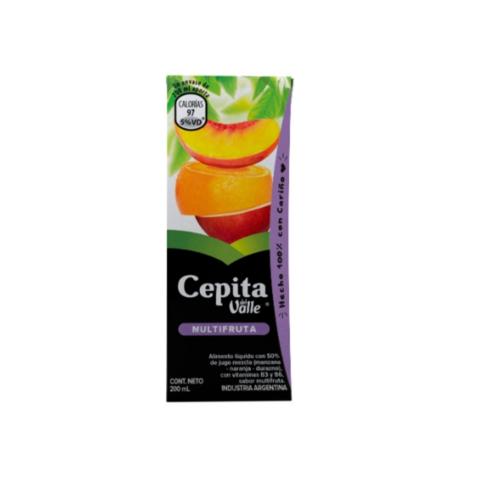 Jugo Cepita 200ml x 6 Unidades Multifruta