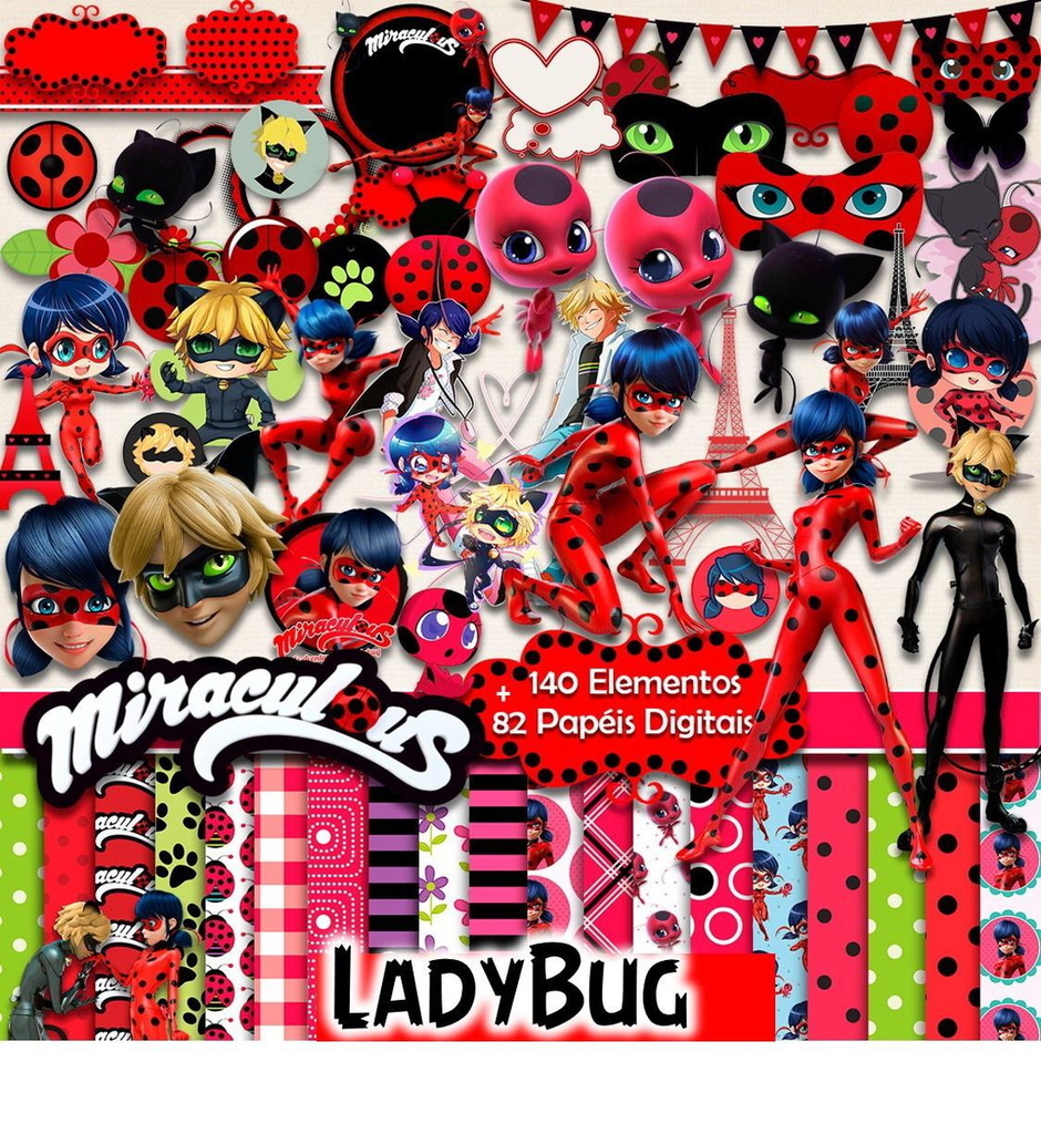 Ladybug png fundo