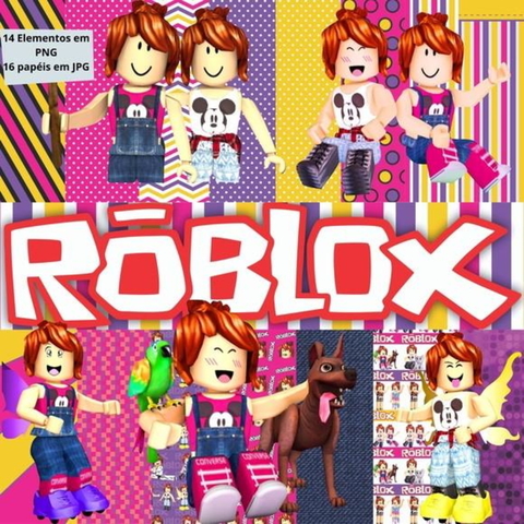 Kit Digital Roblox menina png - Scrapbook