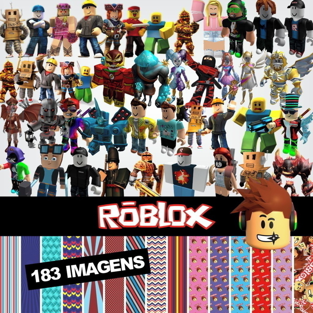 Kit digital roblox girl volta às aulas