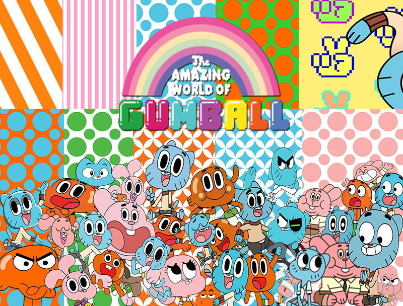 Moldura Gumball PNG - Imagem Legal