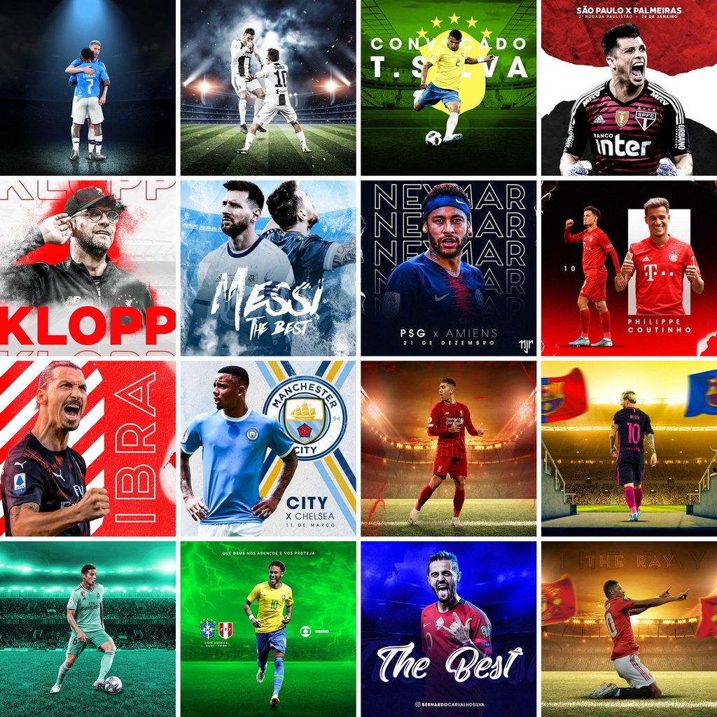 Jogos de Futebol Social Media PSD Editável [download] - Designi
