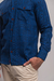 Camisa Manga Longa TRT Flanela Quadriculada Azul - TRT Men's Wear | Moda Masculina