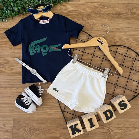 conjunto Lacoste para bebê