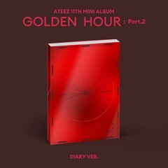 ATEEZ GOLDEN HOUR : Part.2 [PRÉ-VENDA AUTOGRAFADO HELLO82] na internet