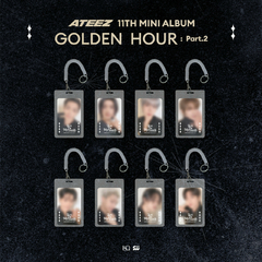 ATEEZ GOLDEN HOUR : Part.2 Goods - PHOTOCARD HOLDER SET [Pré - Venda]