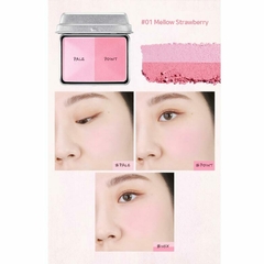 SKINFOOD Buttery Cheek Cake Twin 9.5g (01 MELLOW STRAWBERRY) (Blush) na internet