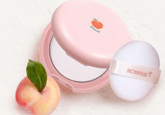 SKINFOOD Peach Cotton Pore Blur Pact 4g (Pó Facial) - comprar online