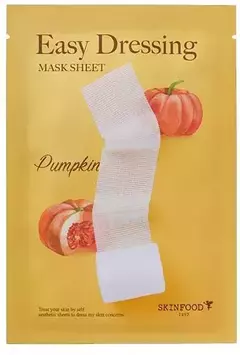 SKINFOOD Easy Dressing Mask Sheet 10EA (Pumpkin Water) (Máscara Facial) - comprar online