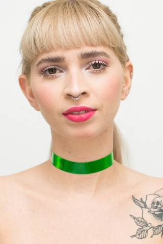 CHOKER FLASH VERDE