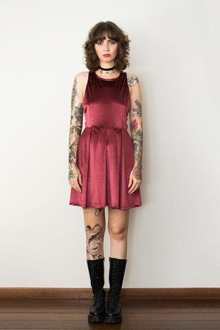 VESTIDO WEDNESDAY BLOOD