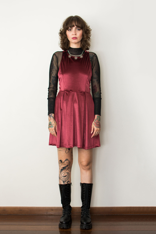 VESTIDO WEDNESDAY BLOOD