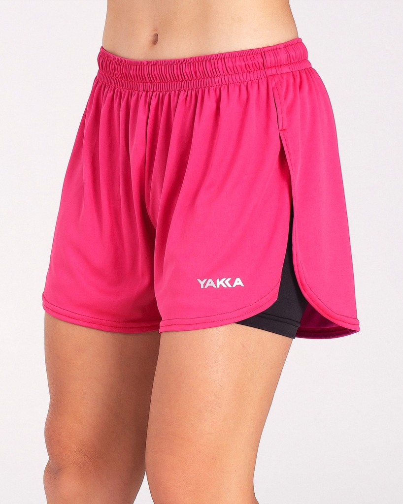 Short deportivo mujer con calza sale