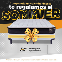 Colchón King Koil Finesse Pillow Top 160x200