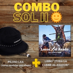 COMBO SOL II - Libro "Toda la Carne al Asador" + Piluso LXA a elección