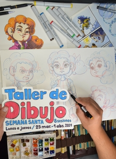 ¡TALLER/CURSO DE DIBUJO! en línea en vivo - comprar en línea