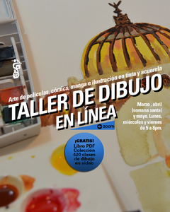 Imagen de ¡TALLER/CURSO DE DIBUJO! en línea en vivo