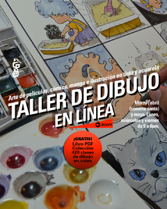 ¡TALLER/CURSO DE DIBUJO! en línea en vivo - tienda en línea