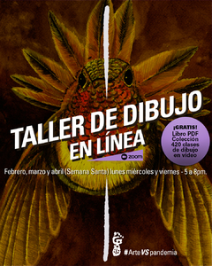 ¡TALLER/CURSO DE DIBUJO! en línea en vivo en internet