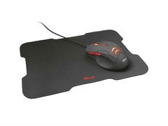 MOUSE GAMER TRUST ZIVA + MOUSE PAD COMBO