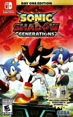 NSW SONIC X SHADOW GENERATIONS DAY ONE EDITION