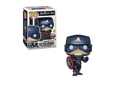 FUNKO POP! AVENGERS CAPTAIN AMERICA 627 GLOWS IN THE DARK SPECIAL EDITION