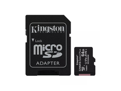 MEMORIA MICRO SD KINGSTON 64GB CANVAS SELECT PLUS